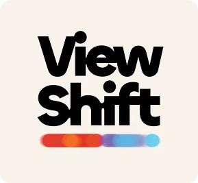 View Shift logo — dark